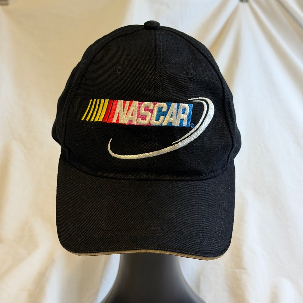 Kudzu NASCAR 3M Racing Hat Mens Black Cotton Adjustable Baseball Cap